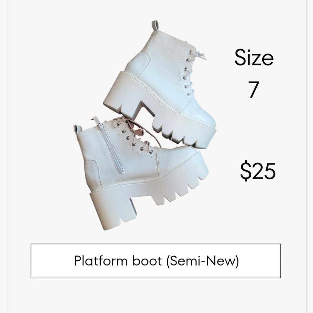 Platform boots